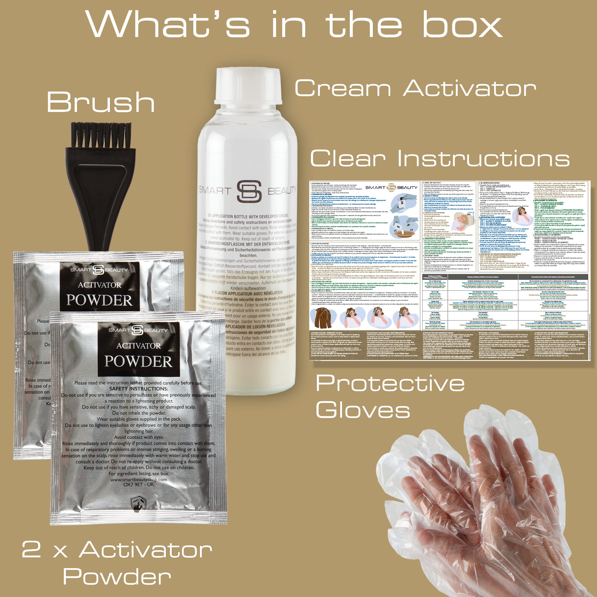 No.2 Smart Blonde Hair Bleach Kit for Blonde Hair